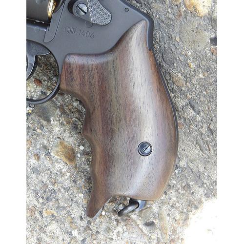 タナカワークス 木製グリップ S&W M360J SAKURA 用 ブラックローズ