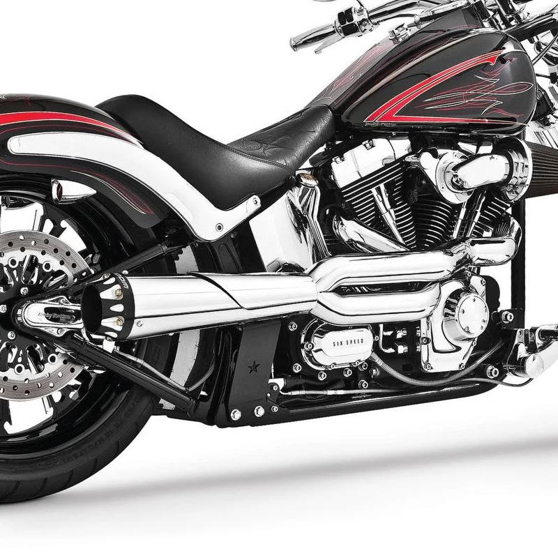 ハーレー TC ソフテイル フルエキゾーストマフラー アメリカン