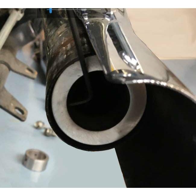 ハーレー 消音バッフル エキパイ挿入用 スポーツスター、ダイナ