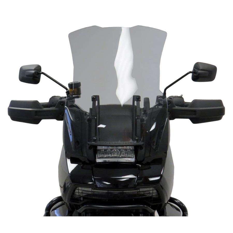 パンアメリカ用パワーブロンズ製ウインドシールド ハーレー Pan