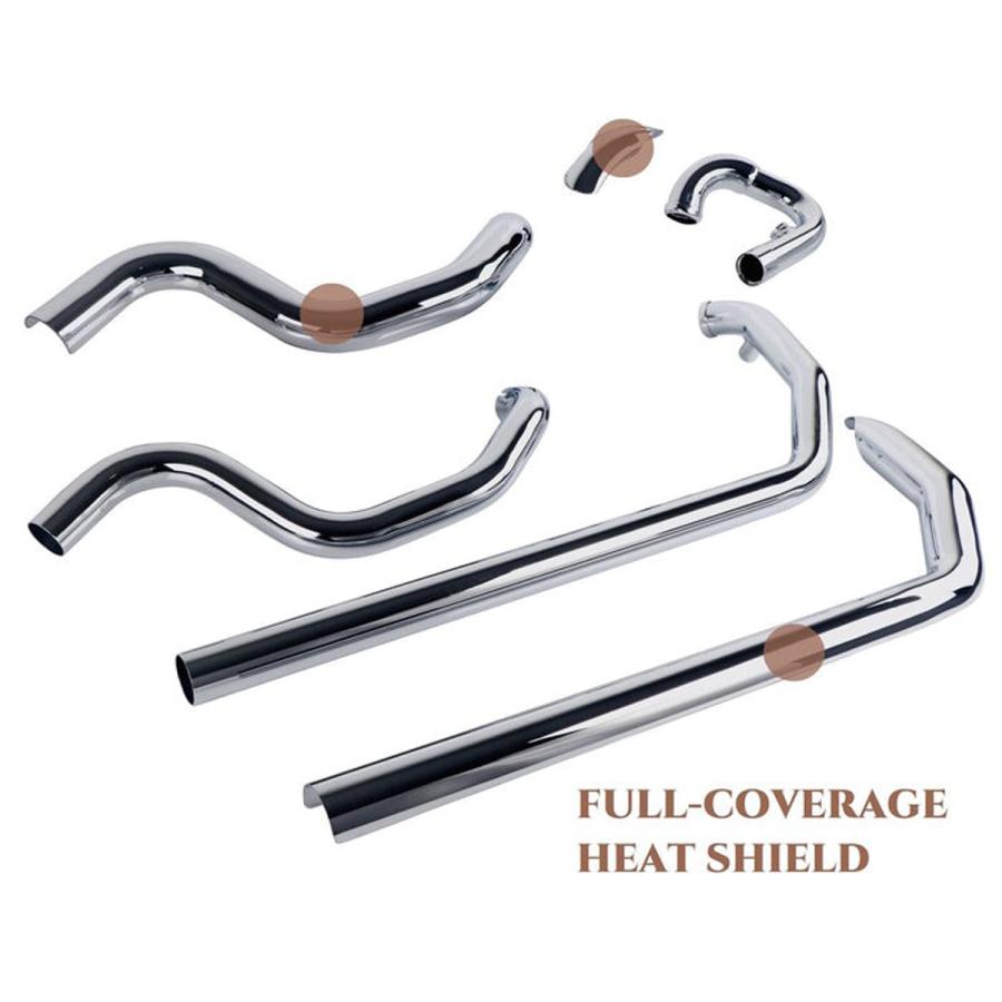 ハーレー 2007〜2017 ソフテイル用 トゥルーデュアル 左右出し 39