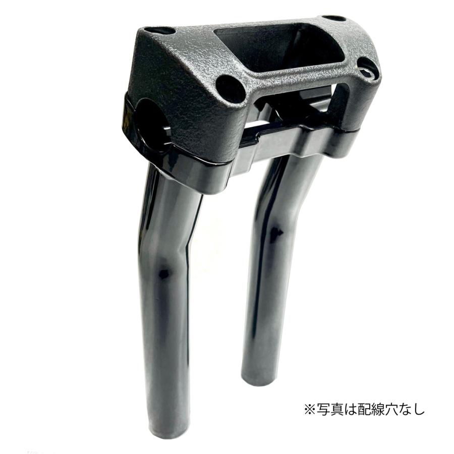 ローライダーST用 ワンピースライザー プルバック 10インチ (2インチ