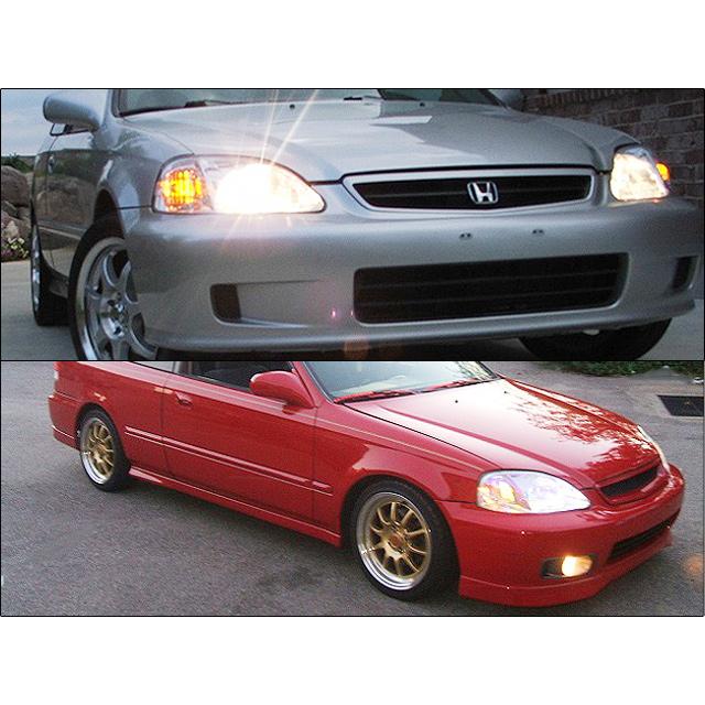 シビックEK後期【HONDA】ホンダCIVIC純正USヘッドライト左右(99-00y