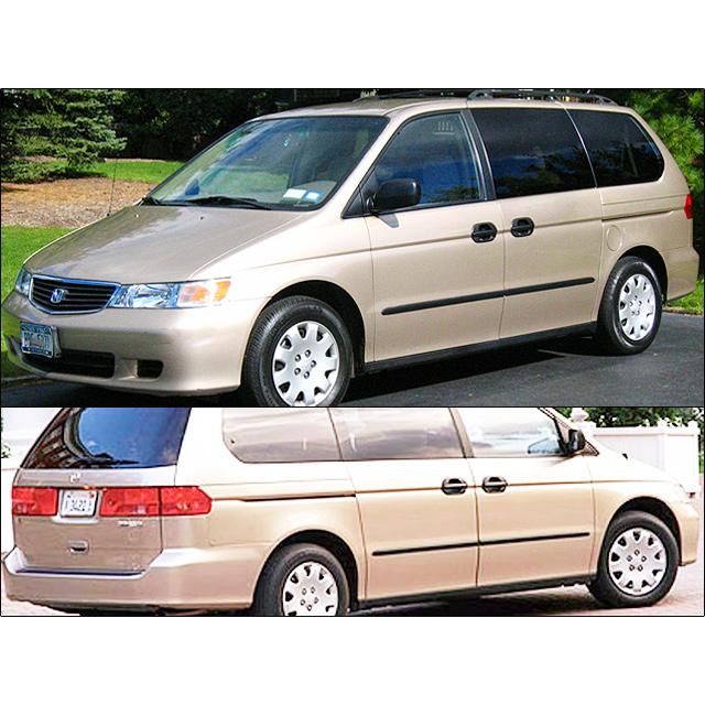 ラグレイトRL1【HONDA】ホンダODYSSEY純正USサイドモール前後左右4点