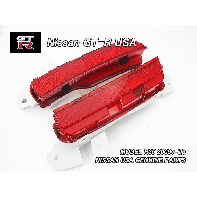 R35【NISSAN】ニッサンGT-R純正USサイドマーカーAssy-リア左右