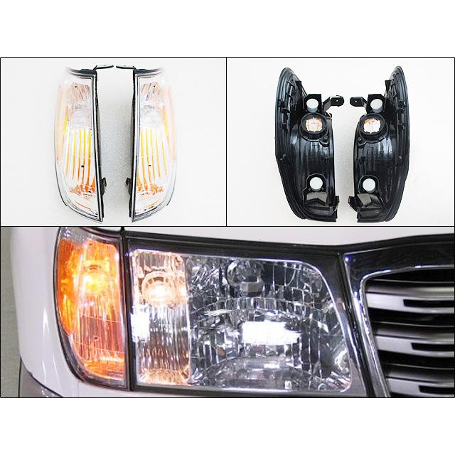 ランクル100前期中期/TOYOTA/トヨタLAND-CRUISER純正USサイドマーカー