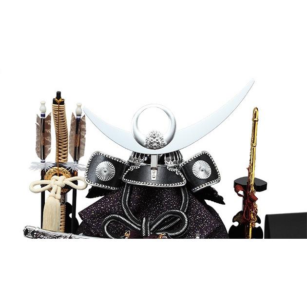 五月人形 上杉謙信 兜 ケース飾り コンパクト アクリルケース 兜飾り