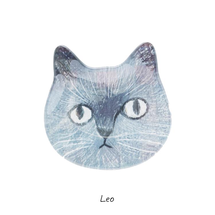 松尾ミユキ ＼ 爆買 ／松尾ミユキ お皿 | キャットフェイス ガラス平皿