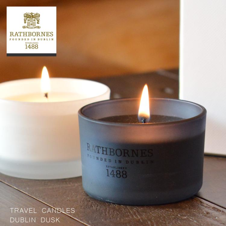 爆買 ／アロマキャンドル / ラスボーンズ トラベルキャンドル ダブリン