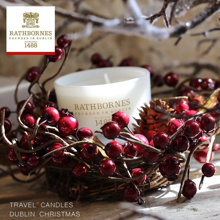 爆買 ／アロマキャンドル / ラスボーンズ トラベルキャンドル ダブリン