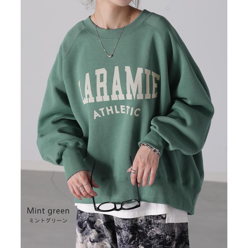 HUG.U（ハグユー） トップス ロゴ スウェット レディース トレーナー