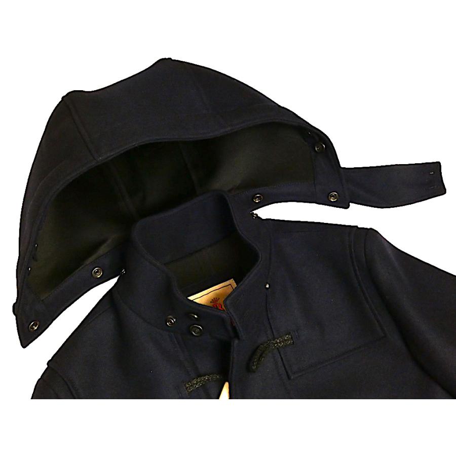 BARACUTA ダッフルコート 40 L相当 バラクータ ネイビー 美品 BARACUTA