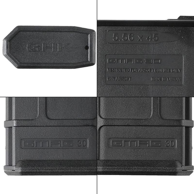 GHK CO2マガジン AR M4用 スペアマガジン GMAG 36連 NewVer CO2