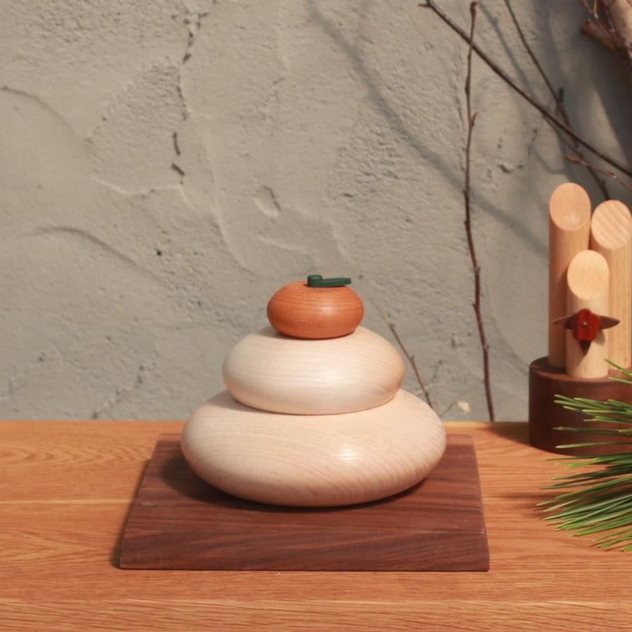 木製 鏡餅【予約販売】｜全8種類 鏡もち おしゃれ 木の鏡餅 かがみ