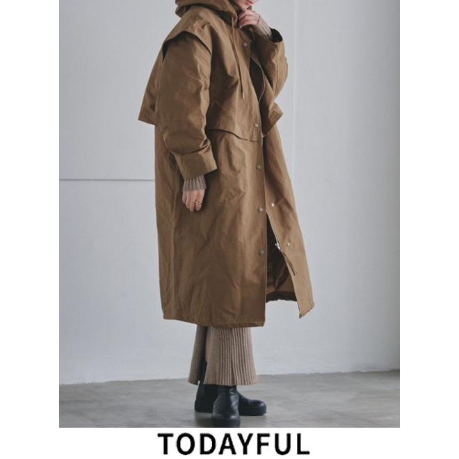 TODAYFUL セール50%OFF! TODAYFUL/トゥデイフル Nylon Hoodie Coat