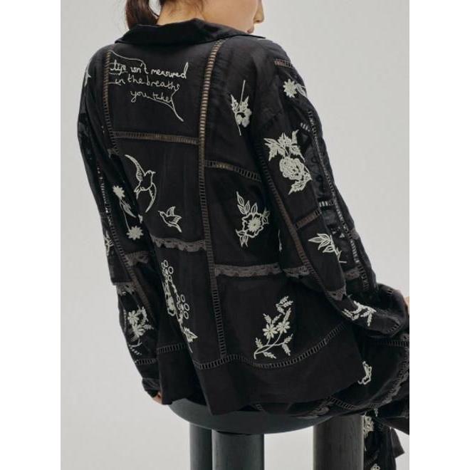 TODAYFUL トゥデイフル Embroidery Patchwork Shirts☆ 26春夏予約