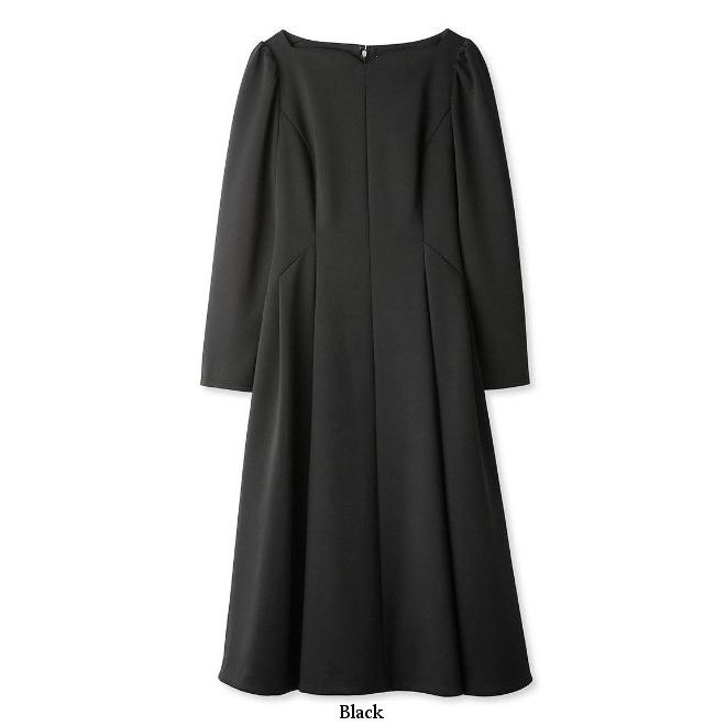 CELFORD（セルフォード） デザインネックポンチワンピース 23秋冬