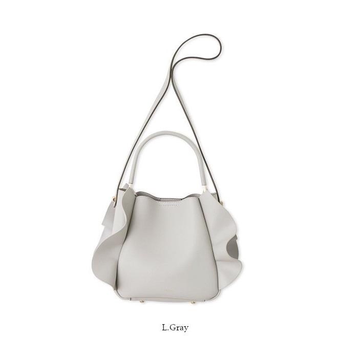 CELFORD（セルフォード） (12%OFF) ワンハンドルフリルバッグ 24秋冬