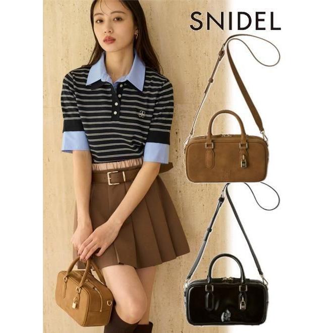 SNIDEL（スナイデル） (10%OFF&300円OFF) ミニボストン 25秋冬