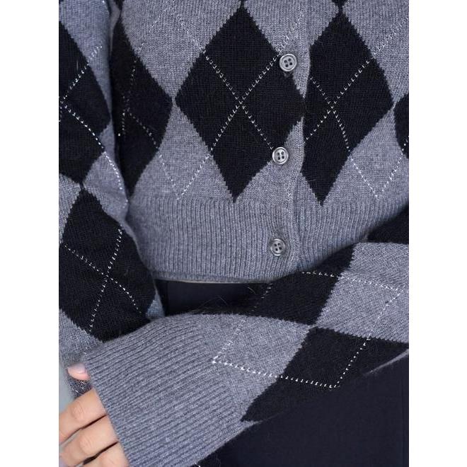 SNIDEL（スナイデル） (10%OFF&300円OFF) アーガイルニット