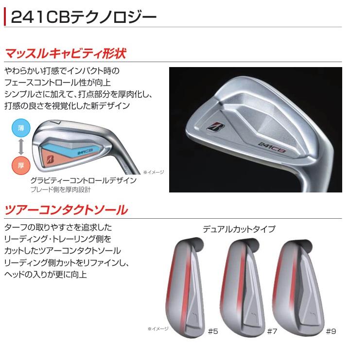 BRIDGESTONE（ブリヂストン） ブリヂストンゴルフ 241CB アイアン6本