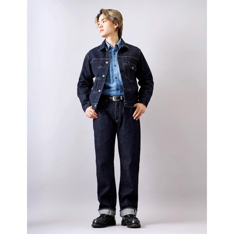 デニムパンツ メンズ セルビッチデニム デニム パンツ ジーンズ