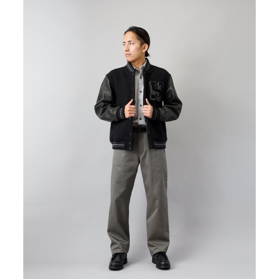 SKOOKUM（スクーカム） 別注 スタジアムジャンパー メンズ レザー