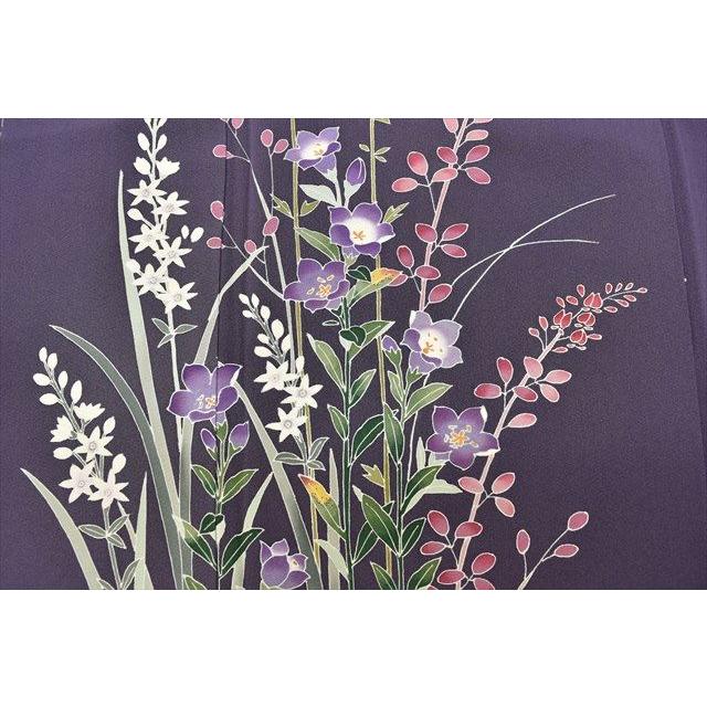 リサイクル着物 付下げ訪問着 中古 正絹 未使用品 仕立て上がり 加賀