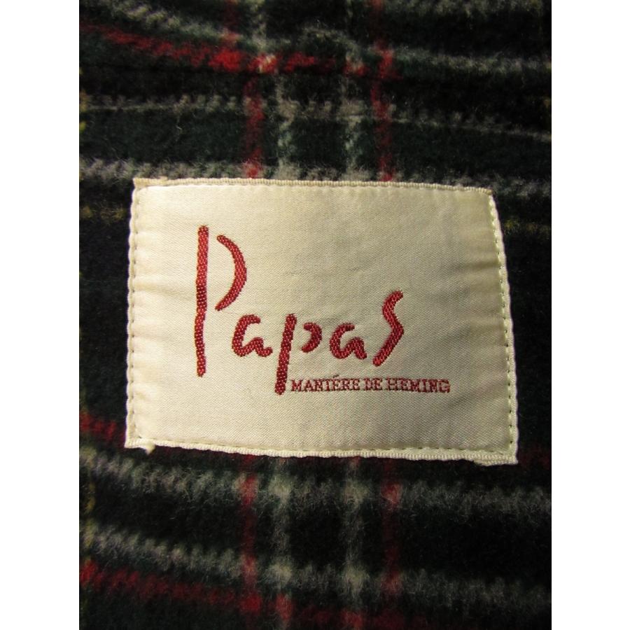 PAPAS（パパス） 美品 メンズ ダッフルコート LL程度 冬物 ウール