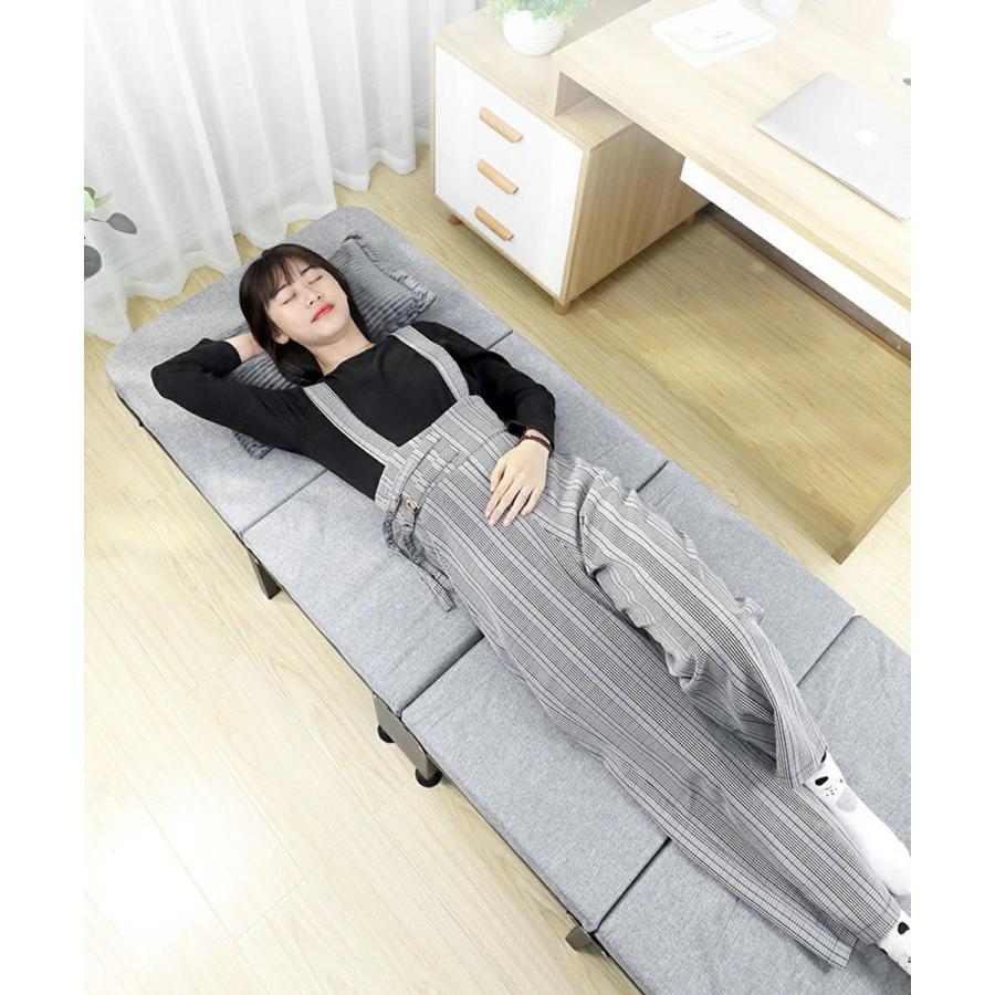 折りたたみベッド シングルベッド 小型ベッド 折り畳みベッド ベッド