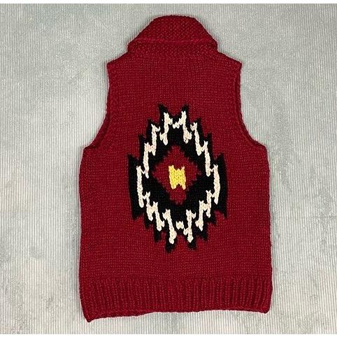 KANATA（カナタ） カナダ製 カウチンセーター ベスト ネイティブ調