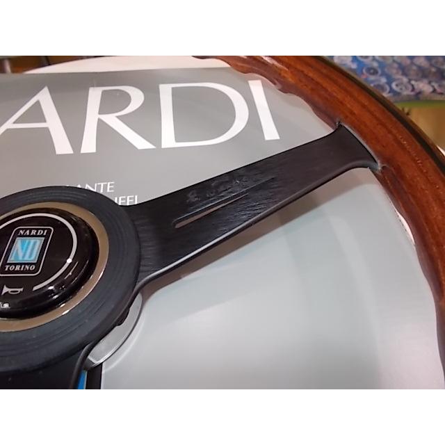 NARDI ナルディ Classic N122 ウッド＆ブラックスポーク 360mm 送料