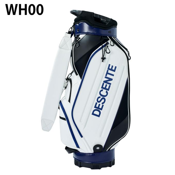 DESCENTE GOLF デサントゴルフ キャディバッグ メンズ 大口径成型