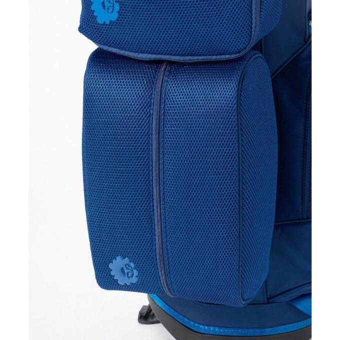 ヨッシ様 ピーダブリュサーキュラス キャディバッグ ゴルフバッグ 青