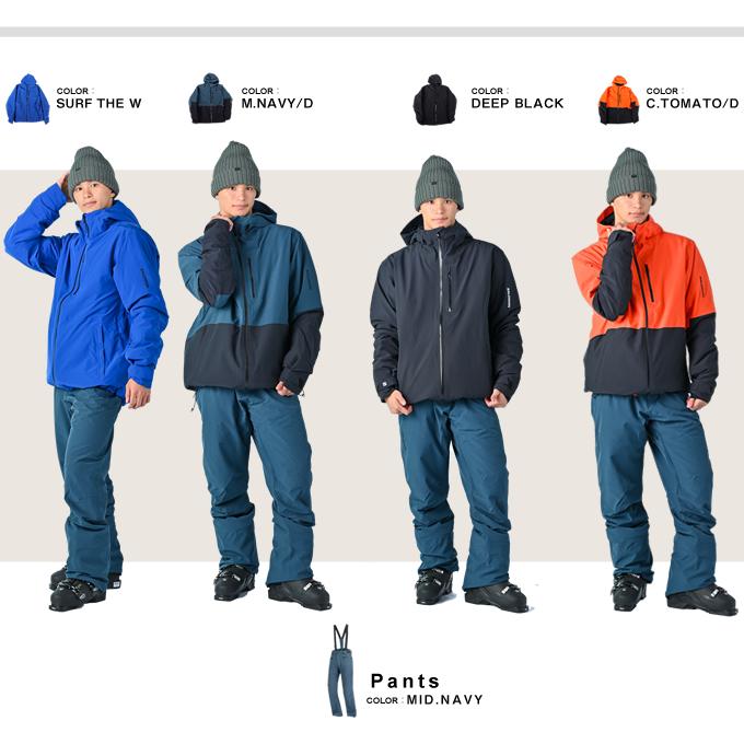 SALOMON（サロモン） スキーウェア 上下セット メンズ HIGHLAND + EDGE