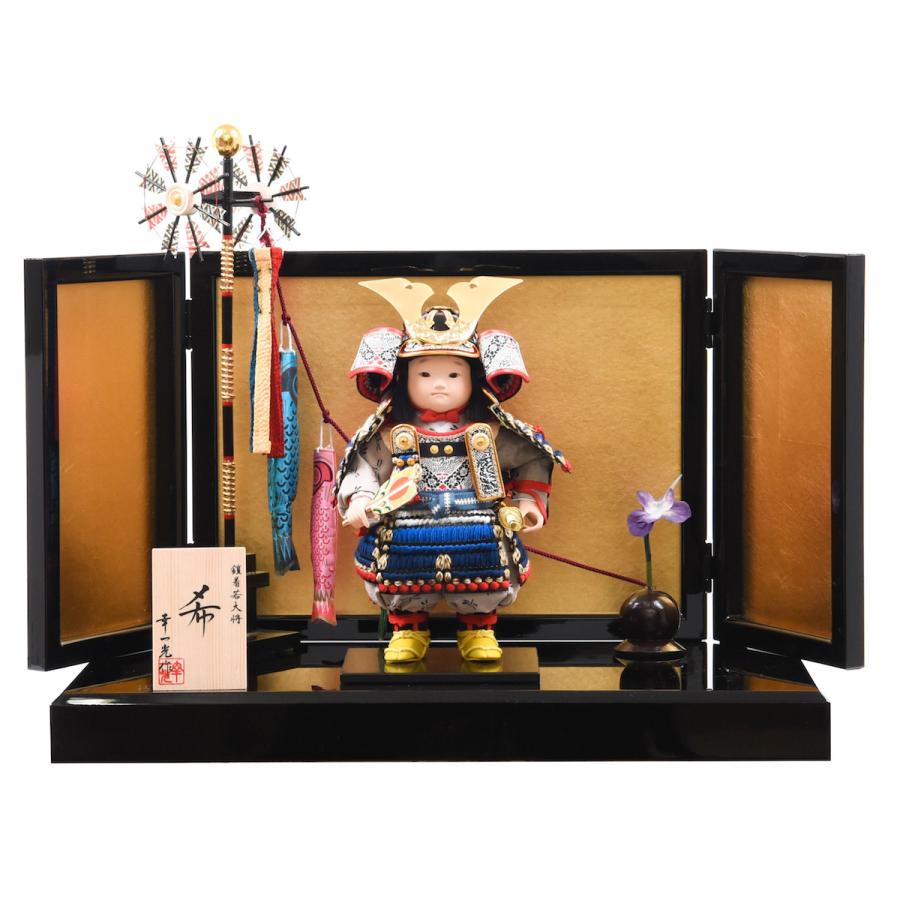 五月人形 単品台屏風 金屏風 木製台 : 人形の館石倉 - 通販 - Yahoo