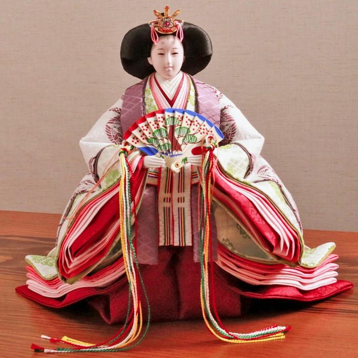 ひなせい 雛人形 コンパクト おしゃれ 「かな」立ち雛 たち雛 立雛 た