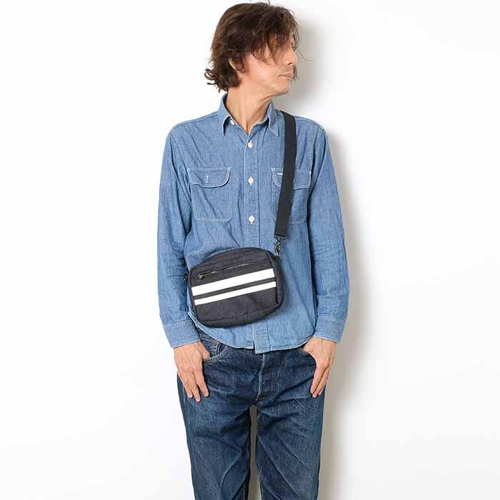 桃太郎ジーンズ（MOMOTARO JEANS） ショルダーポーチ ウエストバック