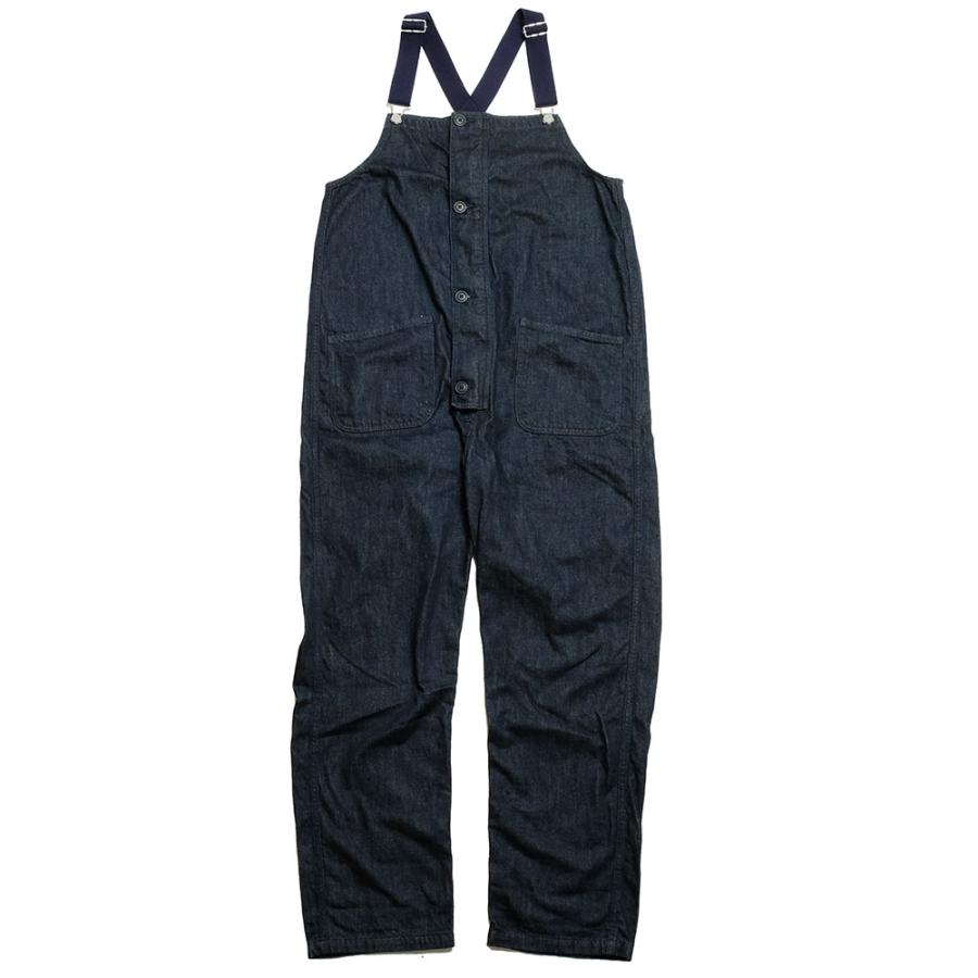 桃太郎ジーンズ（MOMOTARO JEANS） デニム デッキオーバーオール 01