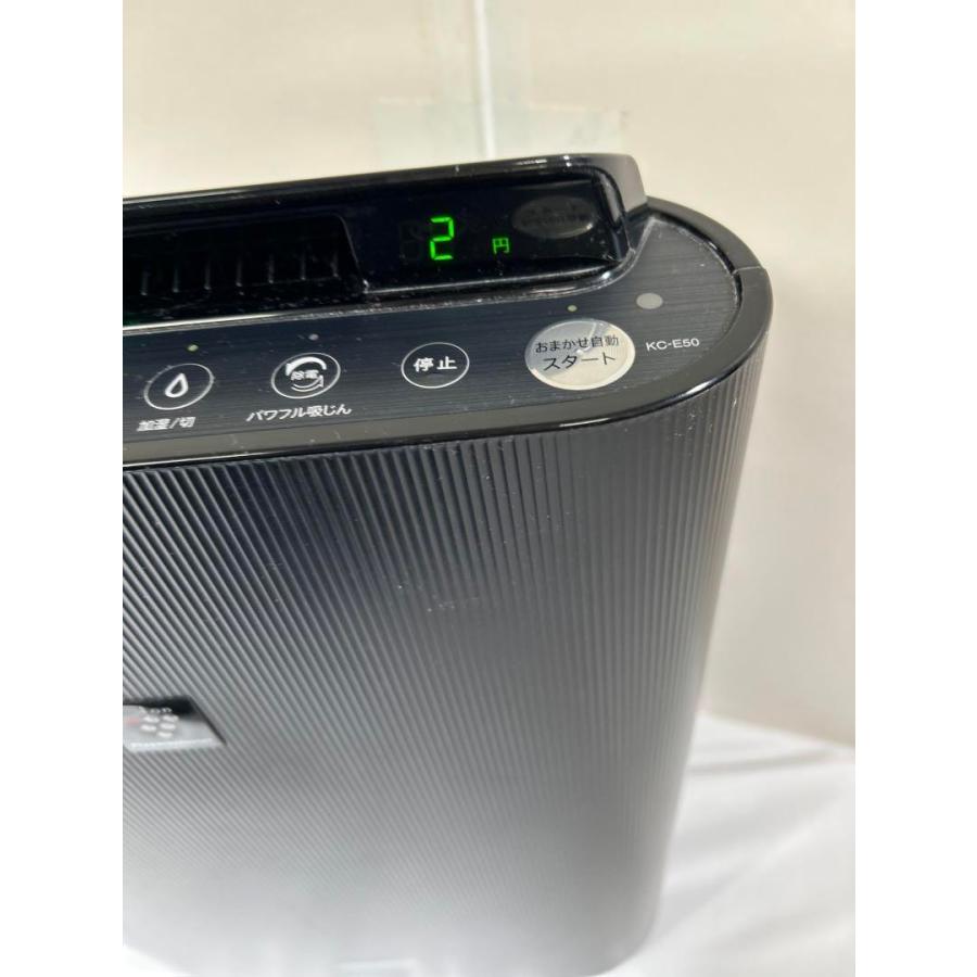 SHARP（シャープ） 加湿空気清浄機 KC-E50-B 2016年製 黒 : HIS HERO