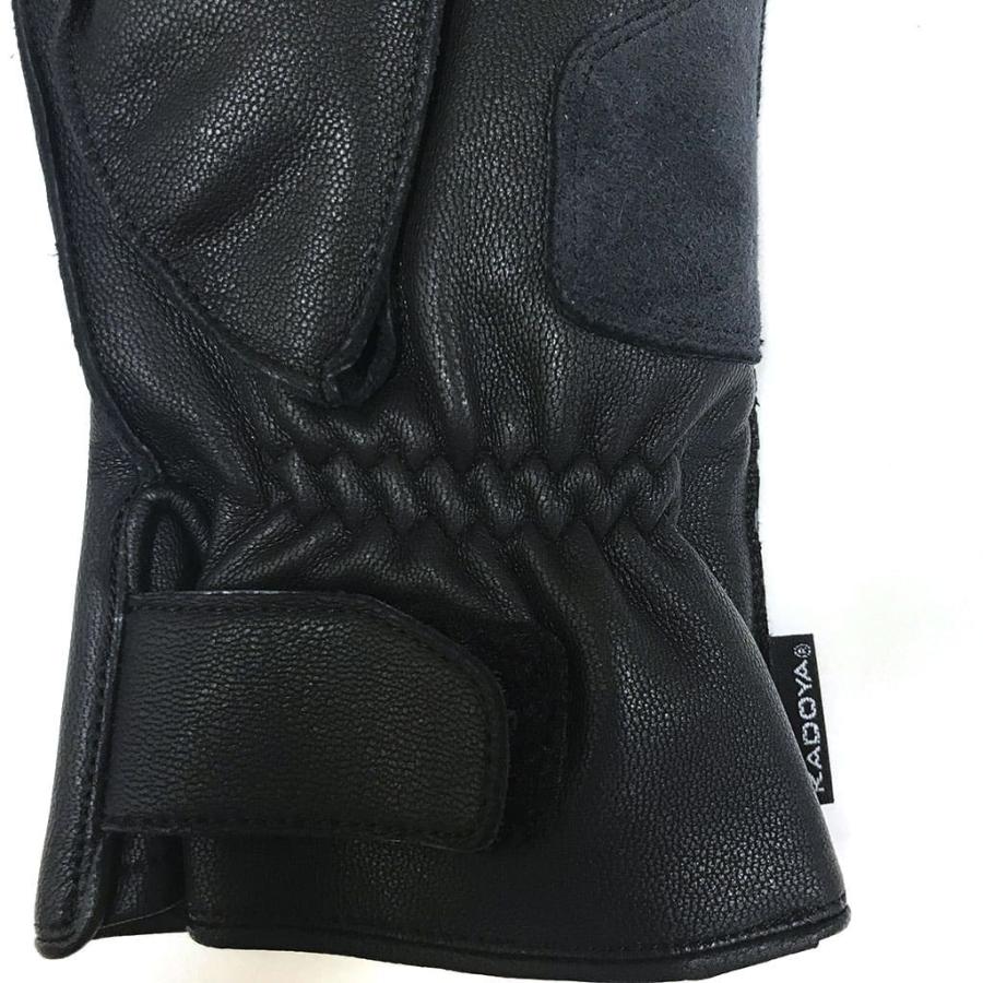 カドヤ（KADOYA） 【NKG-W-STD】 防寒レザーグローブ レディースサイズ