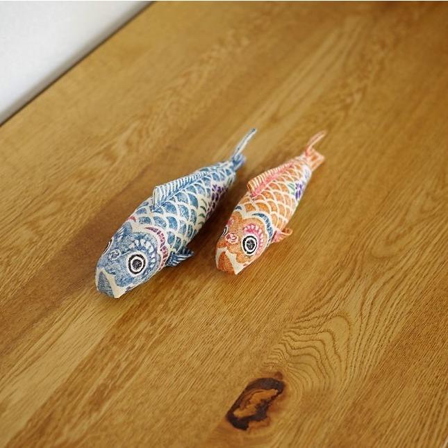 鯉のぼり セット 木版手染めぬいぐるみ 真工藝 室内 手作り おしゃれ