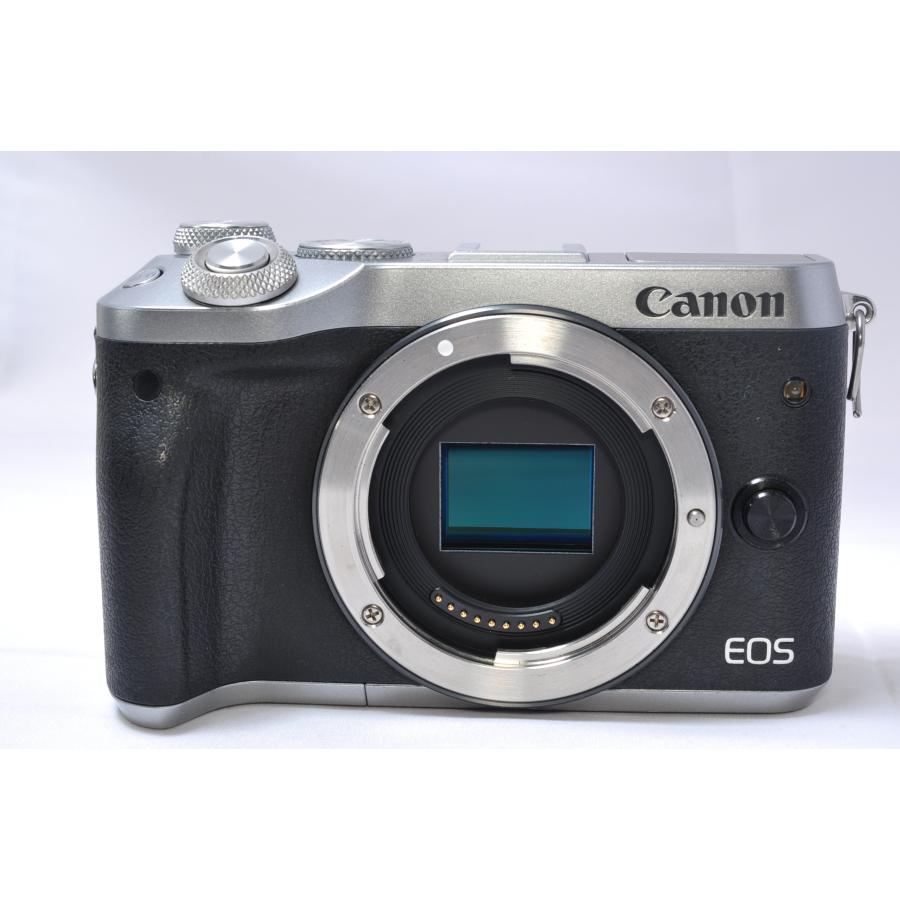 EOS M Canon キヤノン M6 ダブルズームキット シルバー SDカード(16GB