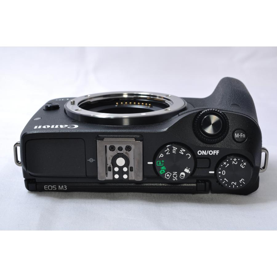 EOS M キヤノン Canon ミラーレス一眼 M3 レンズキット ブラック EF