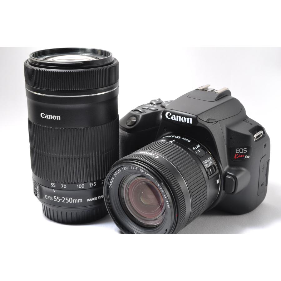 EOS Kiss デジタル一眼 中古 CANON キヤノン X10 ダブルズームキット