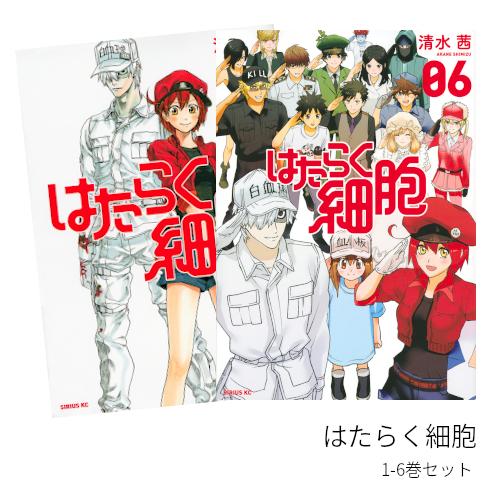 はたらく細胞 全巻(1-6)セット 全巻新品 : 枚方 蔦屋書店 Yahoo!店