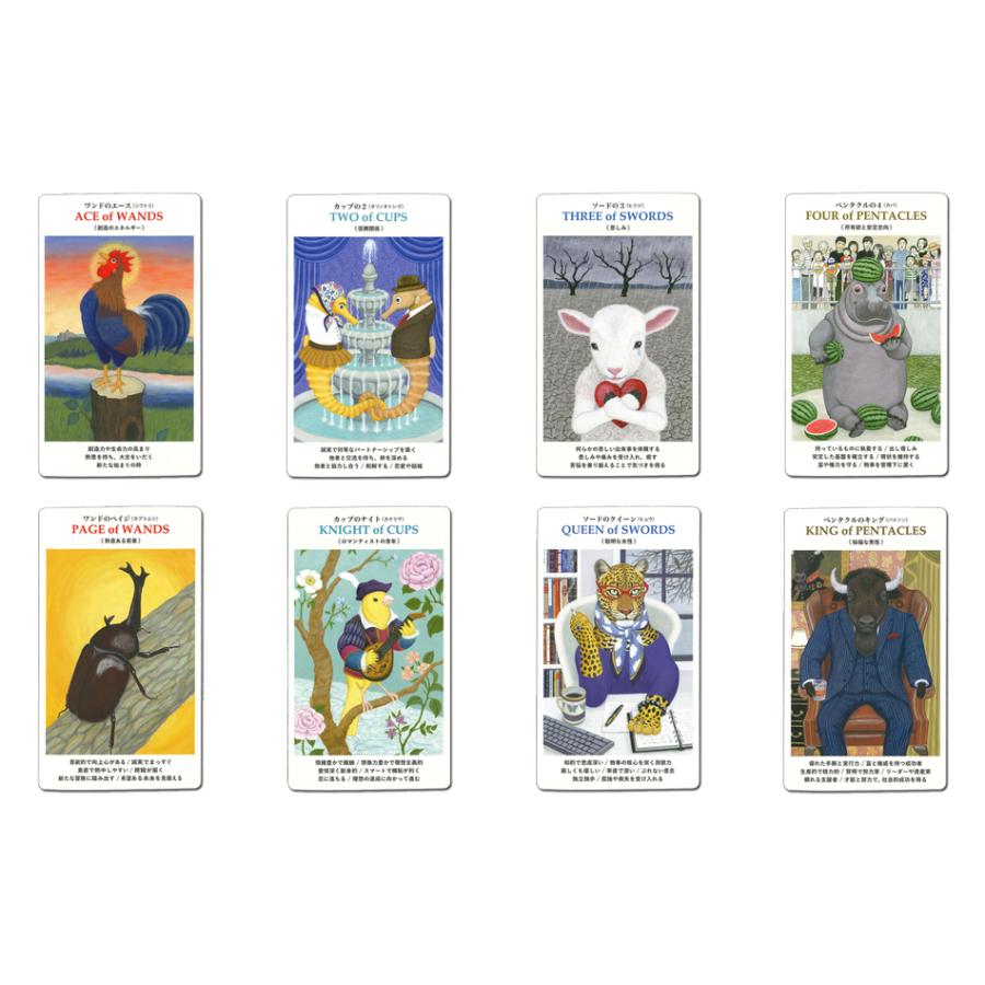 新装版※ANIMAL TAROT(アニマル タロット）日本語専用解説書付 日本語
