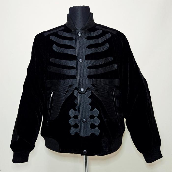 VANSON（バンソン） Vanson 50周年 ボンバージャケット スカル ボーン