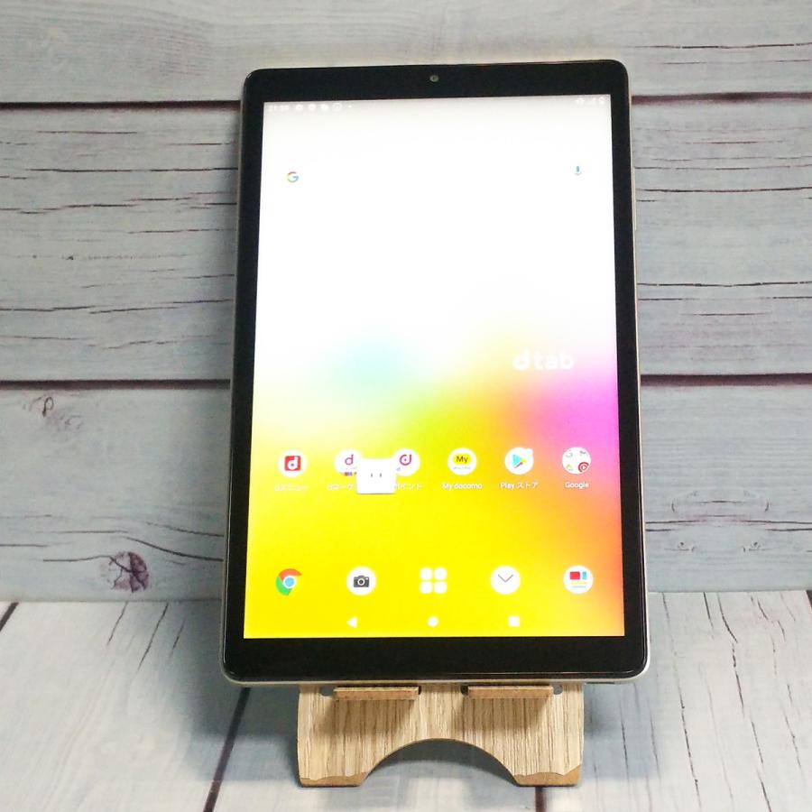 docomo dtab Compact d-42A ゴールド Androidタブレット eSIM対応 本体