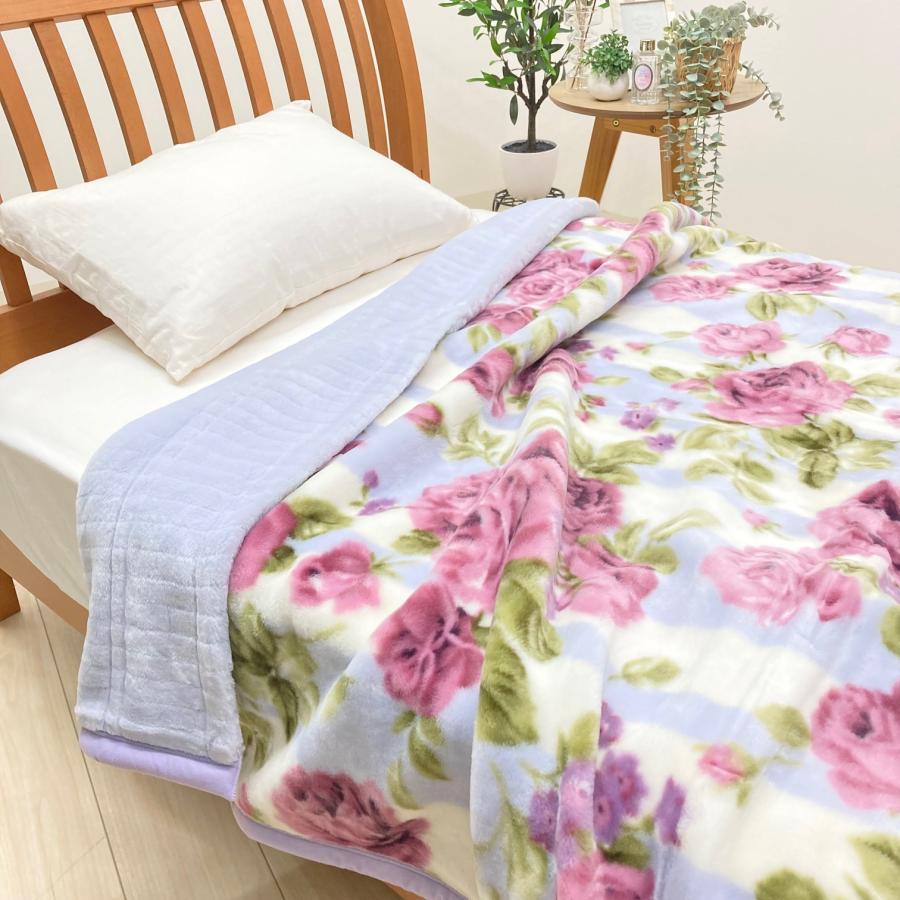 西川（nishikawa） 毛布 アクリル マイヤー2枚合わせ 日本製 泉大津